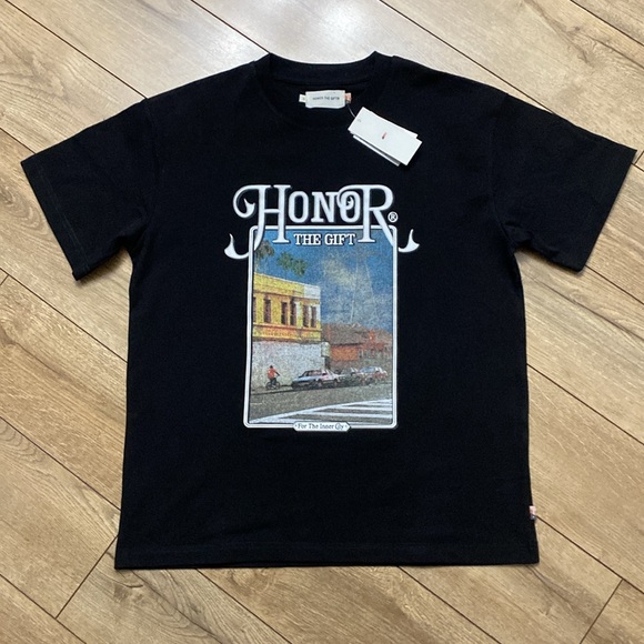 NWT HONOR THE GIFT MEN OUR BLOCK TEE (BLACK) - Picture 5 of 8
